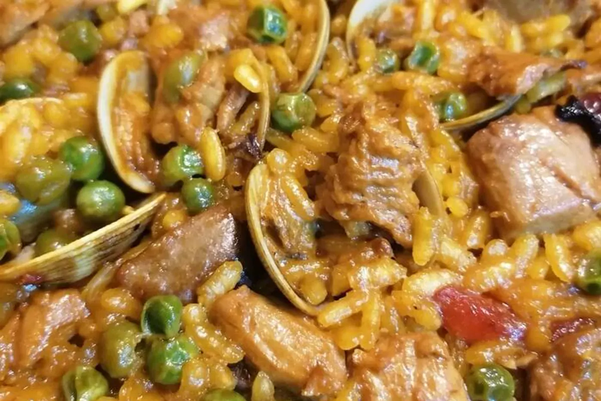 Arroz con carne y verduras de K la iaia en Alicante
